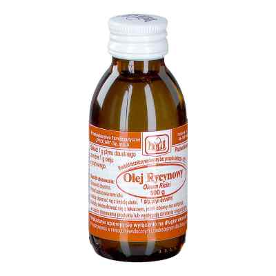 Olej rycynowy 100 g od PRZEDSIĘBIORSTWO FARMACEUTYCZNE PROLAB SP. Z O.O. PZN 08302327