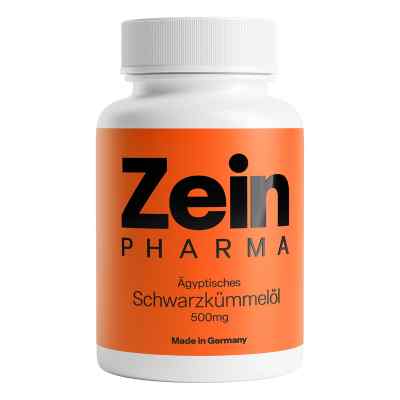 Olej z czarnuszki egipskiej w kapsułkach 500 mg 180 szt. od ZeinPharma Germany GmbH PZN 03074766