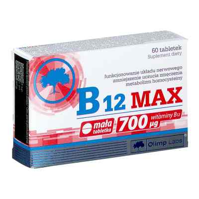 Olimp B12 MAX tabletki 60  od OLIMP LABORATORIES PZN 08301624