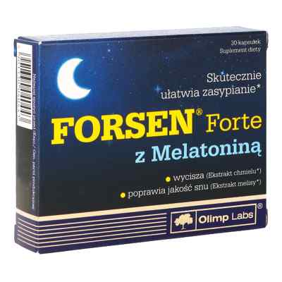 Olimp Forsen Forte z melatoniną kapsułki 30  od OLIMP LABORATORIES PZN 08300715