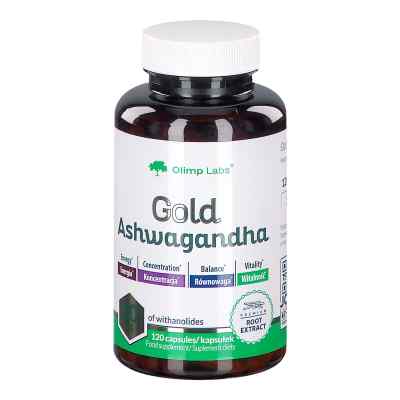 Olimp Gold Ashwagandha kapsułki 120  od OLIMP LABORATORIES PZN 08305680