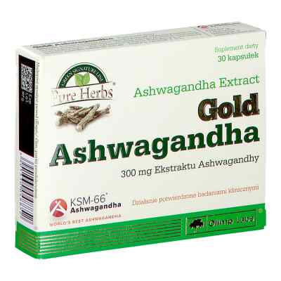 Olimp Gold Ashwagandha kapsułki 30  od OLIMP LABORATORIES PZN 08302113