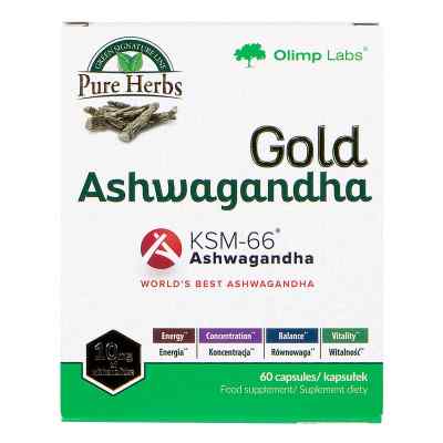 Olimp Gold Ashwagandha KSM kapsułki