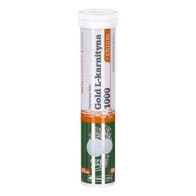 Olimp Gold L-Karnityna 1000 + Chrom smak cytrynowy limonka z mię