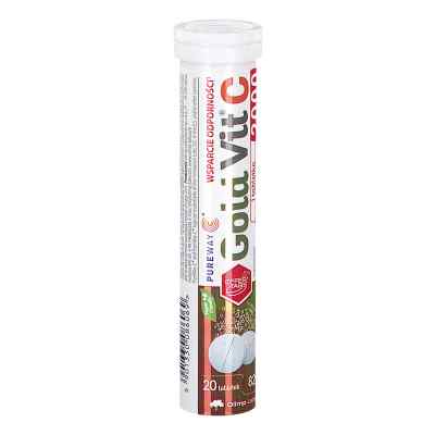 Olimp Gold-Vit C 2000 tabletki musujące o smaku pomarańczowym