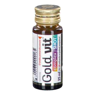 Olimp Gold-Vit Complex Shot o smaku pomarańczowym 25 ml od OLIMP LABORATORIES PZN 08305687