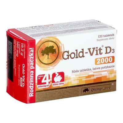 Olimp Gold-Vit D3 2000 tabletki 120  od OLIMP LABORATORIES PZN 08302981