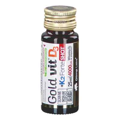 Olimp Gold-Vit D3 + K2 Forte Shot o smaku malinowym