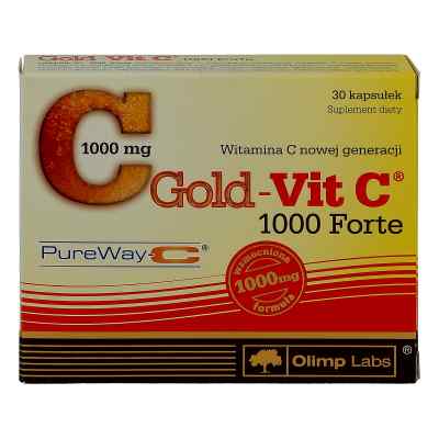 Olimp Gold-Vit.C Forte 1000mg 30  od OLIMP LABORATORIES PZN 08300624