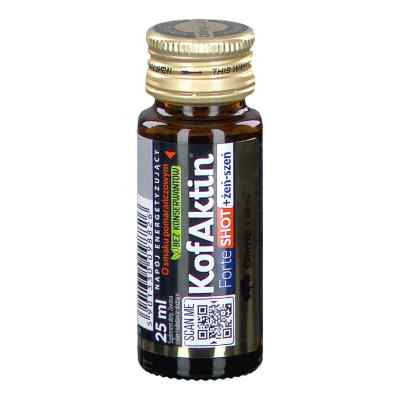 Olimp KofAktin Forte + Żeń-Szeń Shot o smaku pomarańczowym