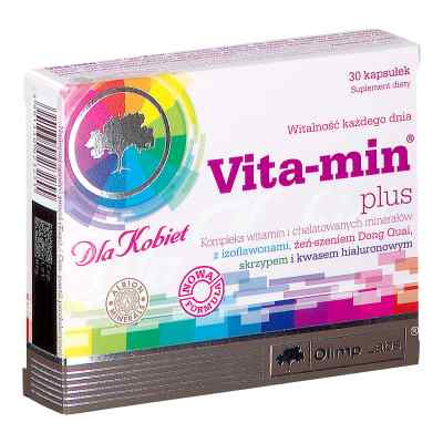 Olimp Vita-Min Plus dla kobiet kapsułki 30 od OLIMP LABORATORIES PZN 08302782