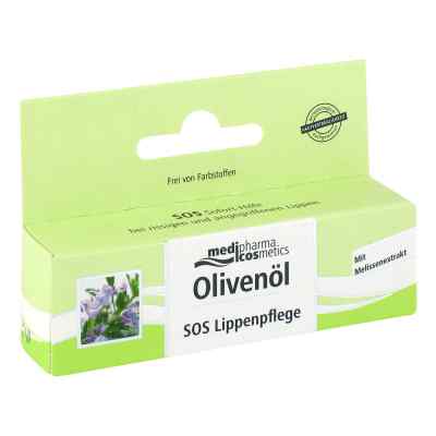 Olivenoel Sos krem do pielęgnacji ust 7 ml od Dr. Theiss Naturwaren GmbH PZN 05109233