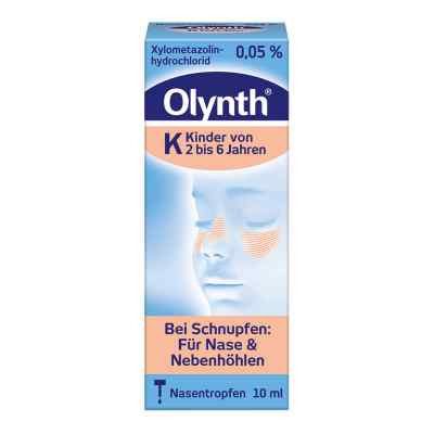 Olynth 0,05% f.Kinder Nasentr. 10 ml od Johnson & Johnson GmbH (OTC) PZN 02186428