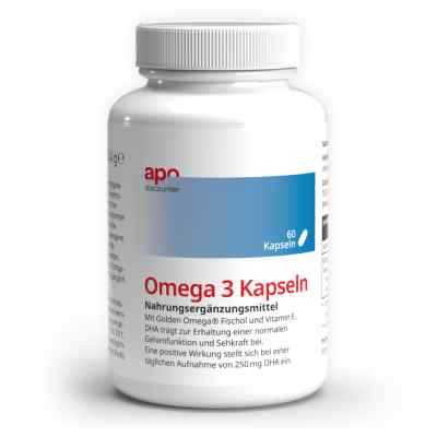 Omega-3 kapsułki 60 szt. od apo.com Group GmbH PZN 18297673