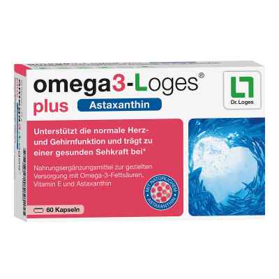 Omega 3-Loges plus kapsułki 60 szt. od Dr. Loges + Co. GmbH PZN 13360042