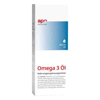 Omega-3 öl płyn 200 ml od apo.com Group GmbH PZN 18297696