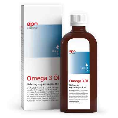 Omega-3 öl płyn 200 ml od apo.com Group GmbH PZN 18297696