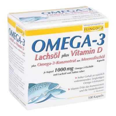 Omega 3 z witaminą D kapsułki 100 szt. od Burton Feingold PZN 09069795