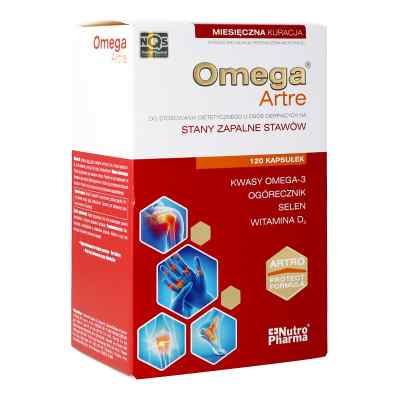 Omega Artre® kapsułki 120  od NUTROPHARMA SP. Z O.O. PZN 08300997