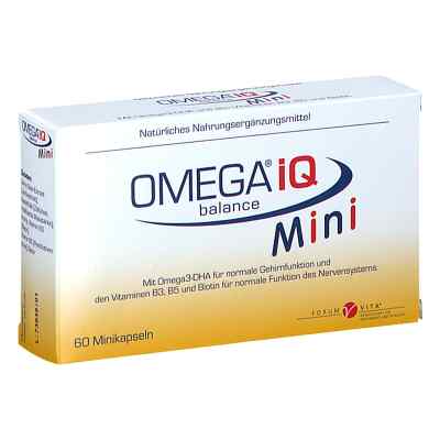 Omega Iq Mini kapsułki poprawiające koncentrację 60 szt. od Forum Vita GmbH & Co. KG PZN 10168947
