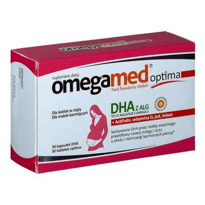 Omegamed Optima 30 tabletek + 30 kapsułek 30  od POLSKI LEK  PZN 08300465