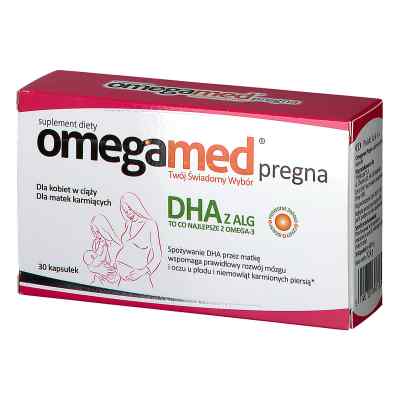 Omegamed Pregna DHA kapsułki 30 od POLSKI LEK PZN 08300497