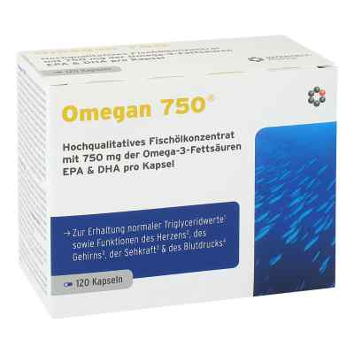 Omegan 750 w kapsułkach miękkich 120 szt. od INTERCELL-Pharma GmbH PZN 11868658