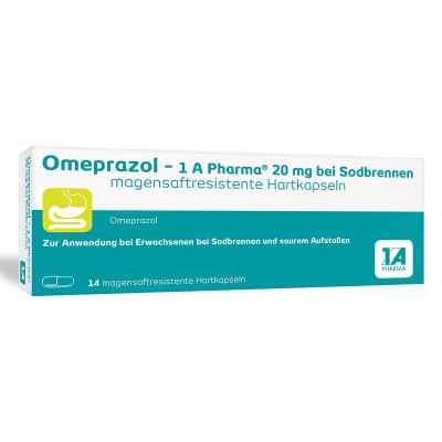 Omeprazol-1A Pharma 20 mg na zgagę
