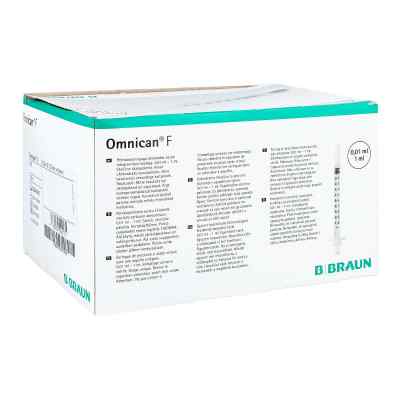 Omnican F 1ml Feindosierungspr.30gx12mm 100 szt. od B. Braun Melsungen AG PZN 04051388