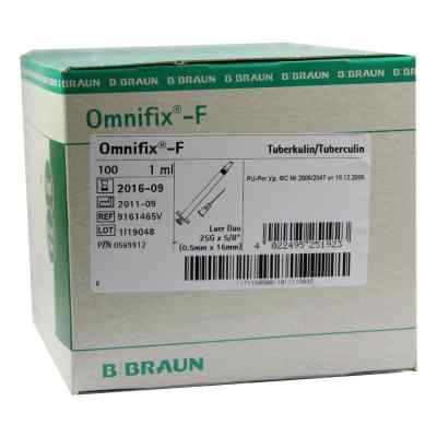 Omnifix F Duo 25gx5/8 latexfrei Spritzen