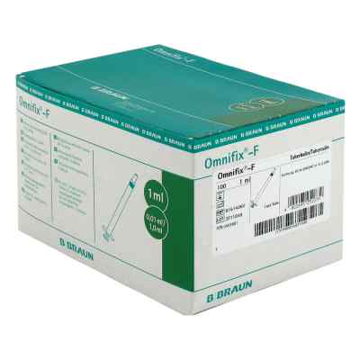 Omnifix F solo strzykawki 100X1 ml od B. Braun Melsungen AG PZN 00569881