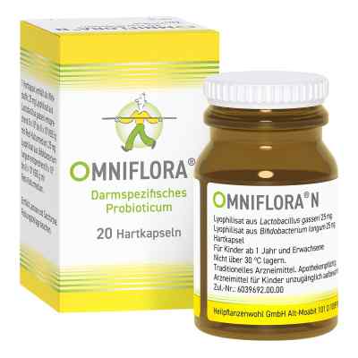 Omniflora N Kapseln 20 szt. od Heilpflanzenwohl GmbH PZN 04994871