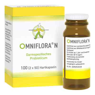 Omniflora N probiotyk, kapsułki 100 szt. od Heilpflanzenwohl GmbH PZN 04764622