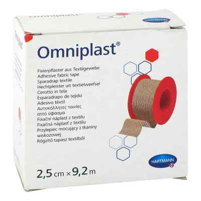 Omniplast Fixierpflaster Textilgew.2,5 cmx9,2 m