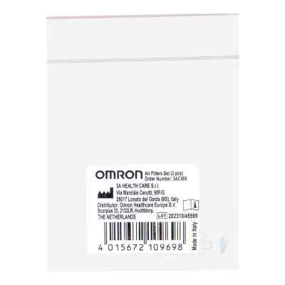 Omron Luftfilter für A3 Complete Inhalationsgerät 3 szt. od HERMES Arzneimittel GmbH PZN 12608853
