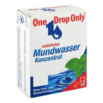 One Drop Only natuerl.Mundwasser Konzentrat 25 ml od ONE DROP ONLY Chem.-pharm. Vertr PZN 03277788