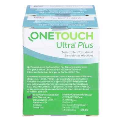 One Touch Ultra Plus Teststreifen 2X50 szt. od B2B Medical GmbH PZN 18469996