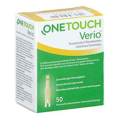 One Touch Verio paski testowe 50 szt. od LifeScan Deutschland GmbH PZN 06558223