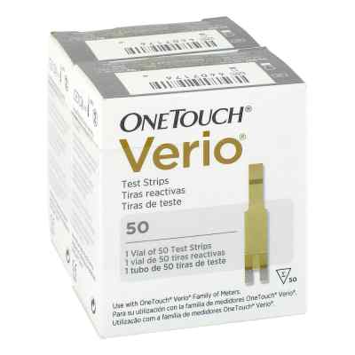 One Touch Verio Teststreifen 100 szt. od axicorp Pharma GmbH PZN 08629401