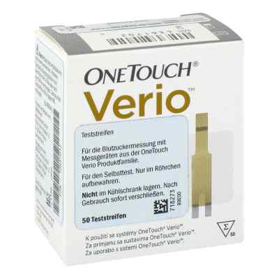 One Touch Verio Teststreifen 50 szt. od EMRA-MED Arzneimittel GmbH PZN 10837012