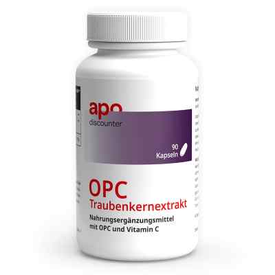 Opc Traubenkernextrakt Kapseln 90 szt. od apo.com Group GmbH PZN 19752984