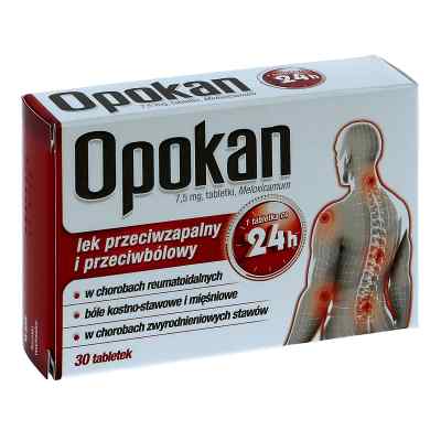 Opokan tabletki 7,5 mg 30  od AFLOFARM FABRYKA LEKÓW SP.Z O.O. PZN 08300563