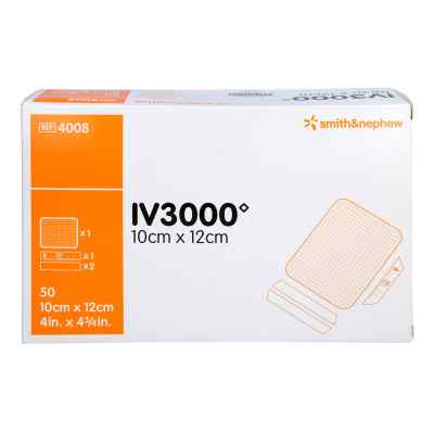 Opsite i.v.3000 transp.Kanuelenfix 10cmx12cm