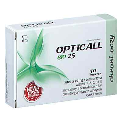 Opticall Bio 25 tabletki 30  od  PZN 08304822