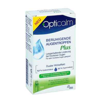 Opticalm beruhigende Augentropfen Plus 10 ml od Omega Pharma Deutschland GmbH PZN 10020630