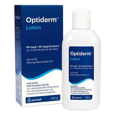 Optiderm Lotion 100 g od ALMIRALL HERMAL GmbH PZN 02215302