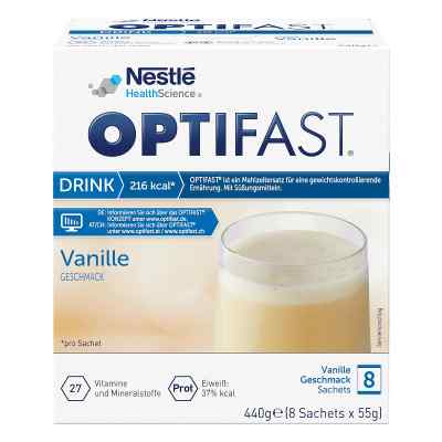 Optifast home Drink Vanille proszek 8X55 g od Nestle Health Science (Deutschland) GmbH PZN 10267810