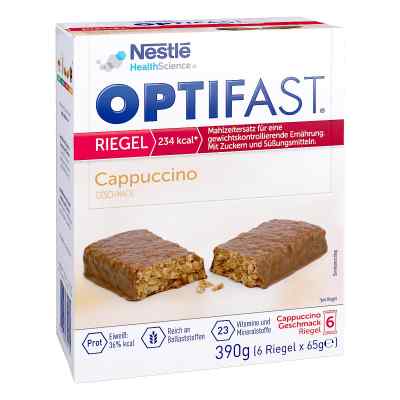 Optifast Riegel Cappuccino 6X65 g od Nestle Health Science (Deutschla PZN 15996525