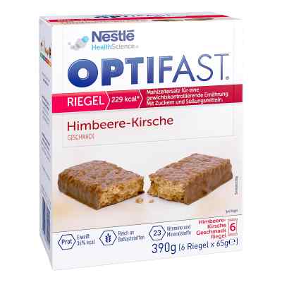 Optifast Riegel Himbeere-kirsche batony 6X65 g od Nestle Health Science (Deutschland) GmbH PZN 15996531
