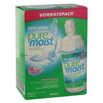 Optifree Puremoist Loesung 2X300 ml od Alcon Pharma GmbH PZN 09426278
